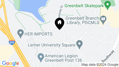 Map of 3 Pinecrest Ct, Greenbelt MD, 20770