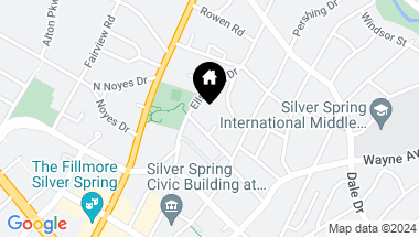 Map of 4 Springvale Ln, Silver Spring MD, 20910