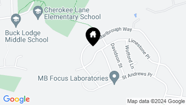 Map of 9327 Limestone Pl, College Park MD, 20740