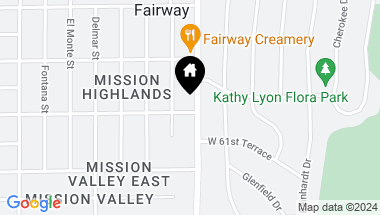 Map of 6042 Mission Road, Fairway KS, 66205