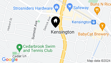Map of 10311 Freeman Pl, Kensington MD, 20895