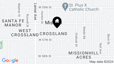 Map of 5623 Beverly Avenue, Mission KS, 66202