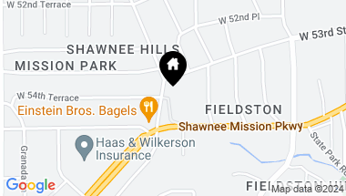 Map of 3946 Shawnee Mission Parkway, Fairway KS, 66205