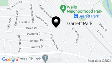 Map of 11018 Kenilworth Ave, Garrett Park MD, 20896