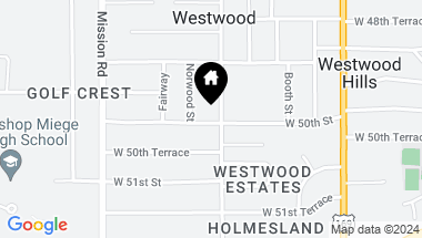 Map of 4952 Belinder Road, Westwood KS, 66205
