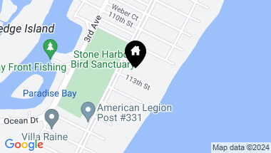 Map of 150 113th Street, Stone Harbor NJ, 08247
