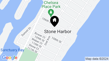 Map of 10616 Second Avenue, Stone Harbor NJ, 08247