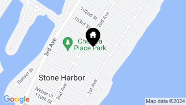Map of 144 105th Street, Stone Harbor NJ, 08247