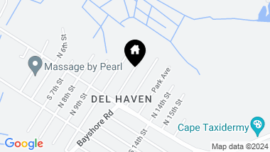 Map of 18 N 11th Street, Del Haven NJ, 08251