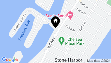 Map of 10403 3rd Avenue, Stone Harbor NJ, 08247