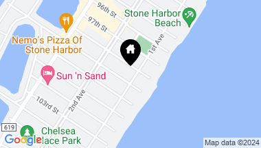 Map of 9807 First Avenue, Stone Harbor NJ, 08247