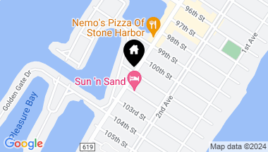 Map of 10108 3rd Avenue Unit: #2, Stone Harbor NJ, 08247