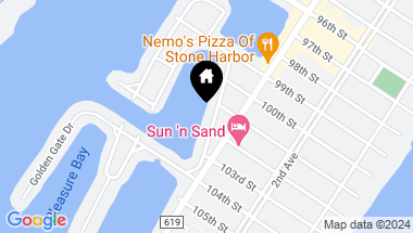 Map of 10115 Sunrise Drive, Stone Harbor NJ, 08247