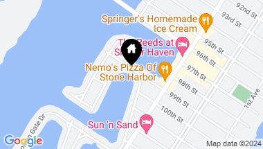 Map of 409 99th Street, Stone Harbor NJ, 08247