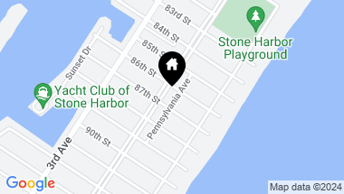 Map of 8601 Pennsylvania Avenue, Stone Harbor NJ, 08247