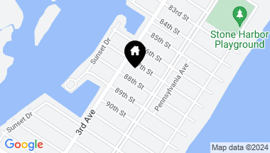 Map of 260 88th Street, Stone Harbor NJ, 08247