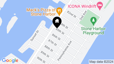 Map of 275 85th Street, Stone Harbor NJ, 08247