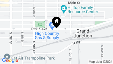 Map of 1063 Pitkin Avenue, Grand Junction CO, 81501