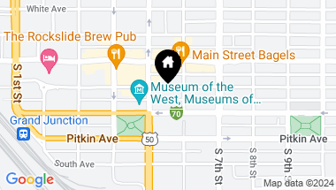 Map of 539 Colorado Avenue, Grand Junction CO, 81501