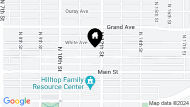 Map of 1140 Rood Avenue, Grand Junction CO, 81501