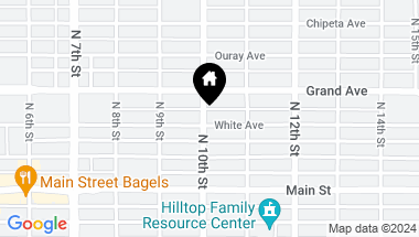 Map of 302-304 N 10th Street, Grand Junction CO, 81501