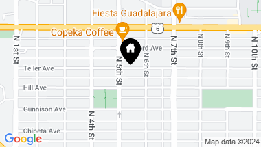 Map of 535 Teller Avenue, Grand Junction CO, 81501