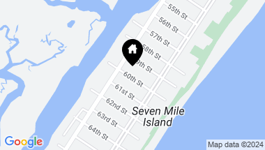 Map of 261 60th Street, Avalon NJ, 08202
