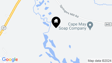 Map of 147 Springers Mill Road, Cape May Court House NJ, 08210