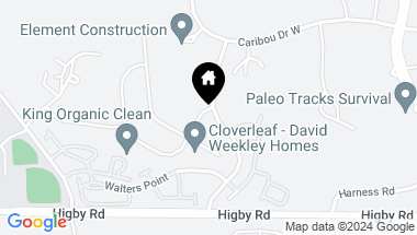 Map of 17150 Crimson Clover Drive, Monument CO, 80132