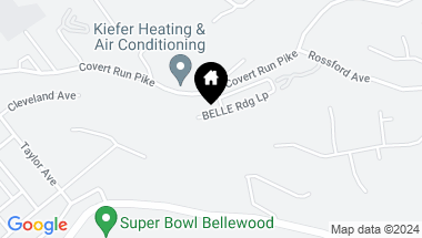 Map of 861 Belle Ridge Loop, Bellevue KY, 41073