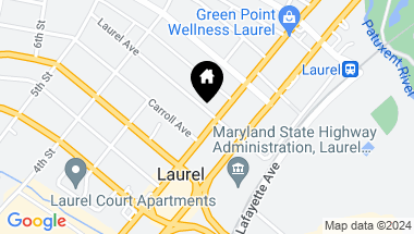 Map of 401 Washington Blvd S, Laurel MD, 20707