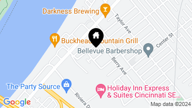 Map of 143 Lake Street, Bellevue KY, 41073