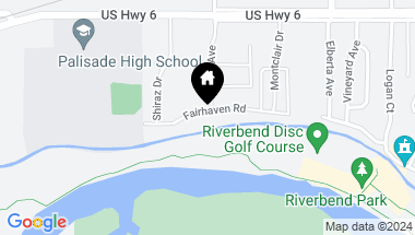 Map of 803 Fairhaven Road, Palisade CO, 81526