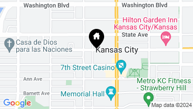 Map of 735 Minnesota Avenue, Kansas City KS, 66101