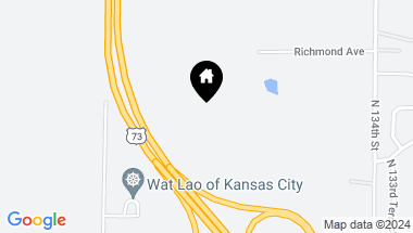 Map of 1520R N 134th Street, Kansas City KS, 66109