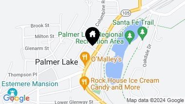 Map of 11 Primrose Street, Palmer Lake CO, 80133