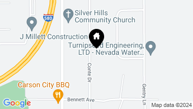 Map of 4771 Conte DR, Carson City NV, 89701