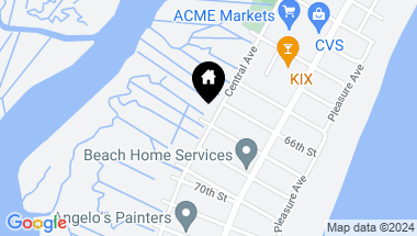 Map of 201 67th Street Unit: West, Sea Isle City NJ, 08243