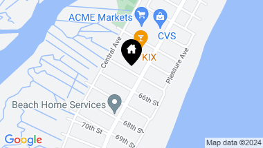 Map of 114 65th Street Unit: West, Sea Isle City NJ, 08243