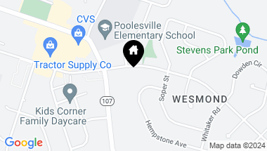 Map of 19508 Wootton Ave, Poolesville MD, 20837