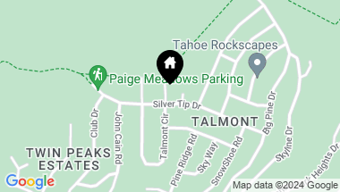 Map of 1940 Silver Tip Drive, Tahoe City CA, 96145-0000