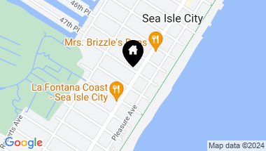Map of 4800 Landis Avenue Unit: 3S, Sea Isle City NJ, 08243