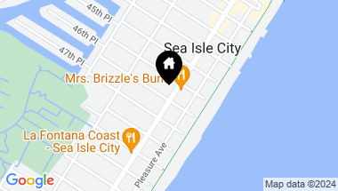 Map of 101 47th Street Unit: Unit #4, Sea Isle City NJ, 08243