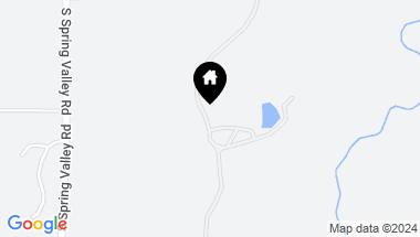 Map of 6596 Jones Road, Larkspur CO, 80118