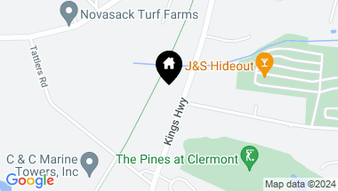 Map of 377 Kings Highway, Clermont NJ, 08210-1038