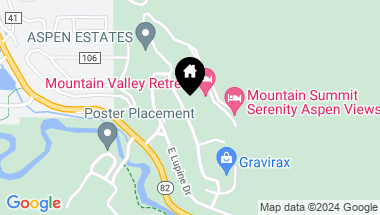 Map of 250 Mountain Laurel Drive, #B, Aspen CO, 81611