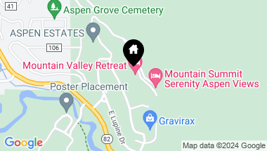 Map of 780 Mountain Laurel Drive, Aspen CO, 81611