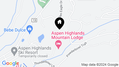 Map of 332 Glen Eagles Drive, Aspen CO, 81611