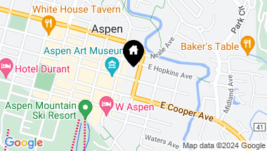 Map of 720 E Hyman Avenue, Aspen CO, 81611