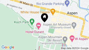 Map of 210 E Cooper Avenue, 3A, Aspen CO, 81611